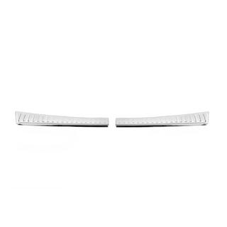 Rear bumper sill protector Carmos gloss stainless steel photo 1