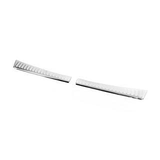 Rear bumper sill protector Carmos gloss stainless steel photo 2