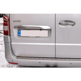 Chrome trim above license plate 2-door (stainless steel) photo 1