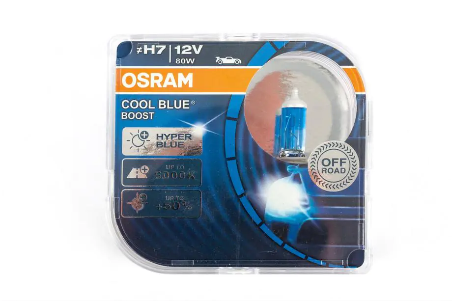 Osram H7 80W Cool Blue Boost 62210NBU Headlight Bulb Image