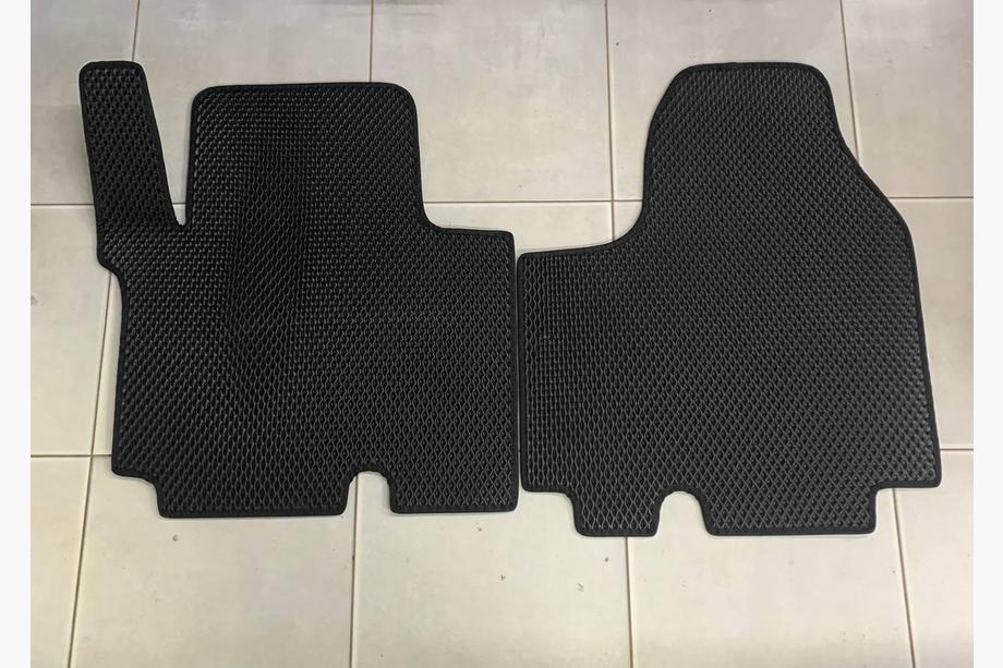 Renault Trafic 2001–2015 SALE! EVA Car Mats (black) 1+1 Image
