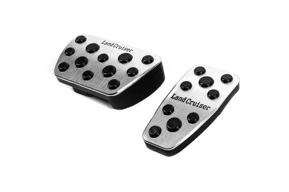 Toyota Land Cruiser 200 2007-2021 Pedal Covers 2016+ Set Photo 2