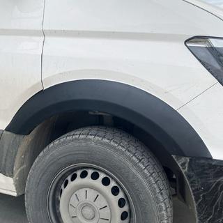 Wide fender flares (4 pcs, black) Volkswagen Crafter 2016- photo 3