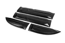 Mitsubishi L200 2006-2015 Door Moldings (4 pcs, ABS) photo 8