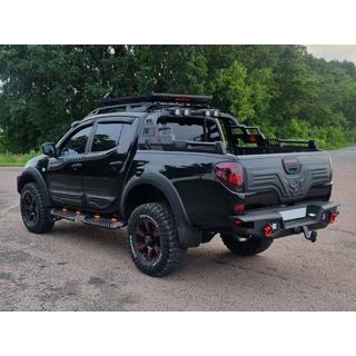 Door Moldings (4 pcs, ABS) Mitsubishi L200 2006-2015 photo 4