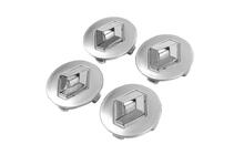 Renault Grey wheel center caps 81569 (57mm to 50mm, set of 4) photo 2