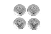 Renault Grey wheel center caps 81569 (57mm to 50mm, set of 4) photo 3