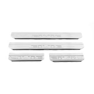 Carmos V2 Stainless Steel Door Sill Protectors (4 pcs) Honda Civic Sedan VIII 2006-2011 photo 1