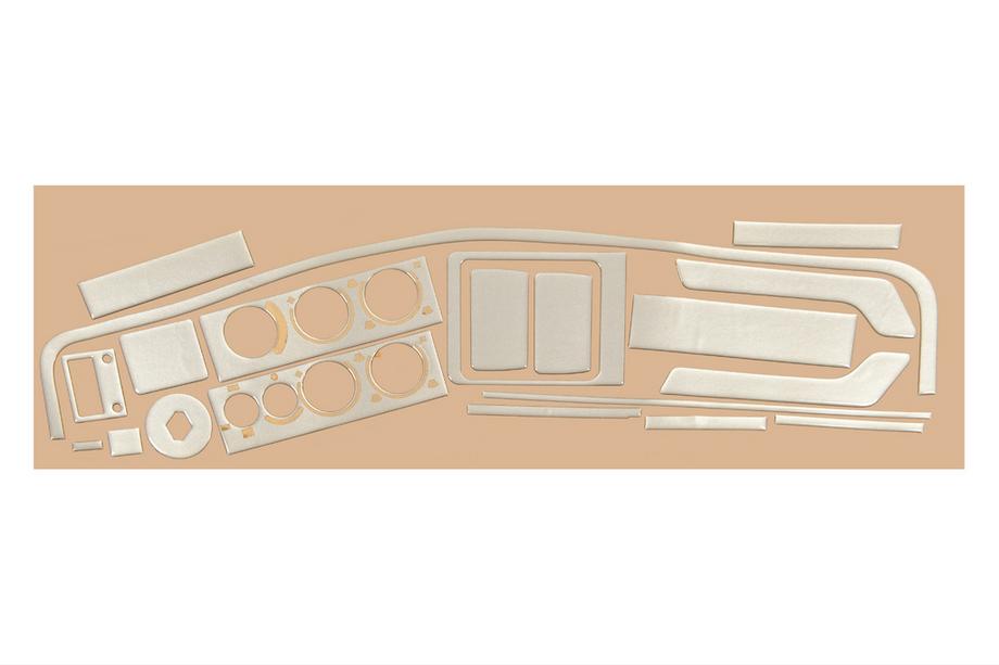 Renault 19 1992-1998 Dashboard Trim Covers (Meric) Aluminum Image