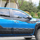 Mitsubishi L200 2015-2024 Upper Door Moldings 2019+ (6 pcs, ABS) photo 1