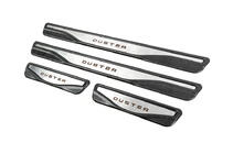 Renault Duster 2008–2017 Door Sill Protectors Carmos V4 (4 pcs, Stainless Steel) photo 2