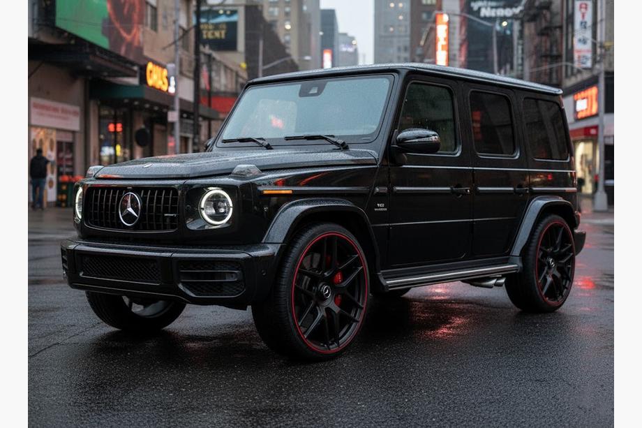 Mercedes G class W463 1990-2018 Forged Aluminum Wheels Custom V3 (R20, Set of 4) Image