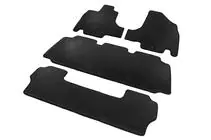 Honda Odyssey 2010–2017 Floor mats (3 rows, EVA, Black) photo 5