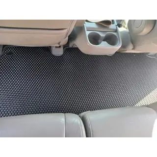 Floor mats (3 rows, EVA, Black) photo 2