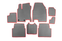 Nissan Qashqai 2007-2010 EVA floor mats for +2 (3 rows, grey) photo 1
