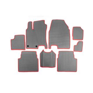 EVA floor mats for +2 (3 rows, grey) Nissan Qashqai 2007-2010 photo 1