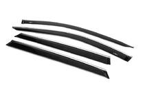 Skoda Superb 2015-2024 Window deflectors with chrome trim SW (4 pcs, HIC) photo 2