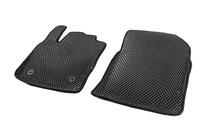 Renault Dokker 2013-2022 Front EVA Floor Mats Black photo 2
