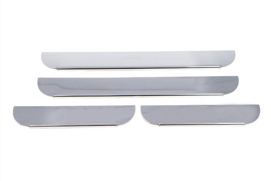 Toyota Rav 4 2019–2025 Carmos Door Sill Protectors (4 pcs, Stainless Steel) Photo 4