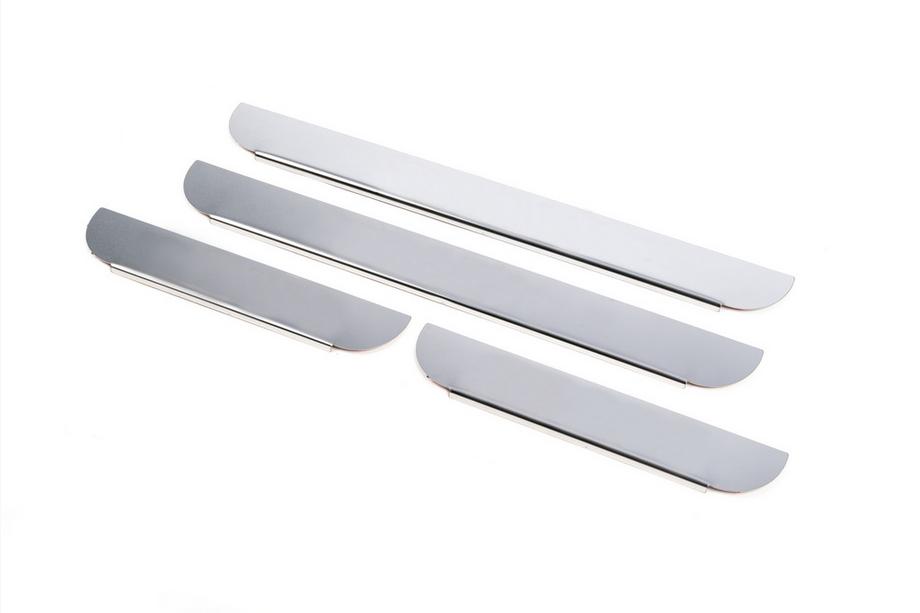 Toyota Rav 4 2019–2025 Carmos Door Sill Protectors (4 pcs, Stainless Steel) Photo 5