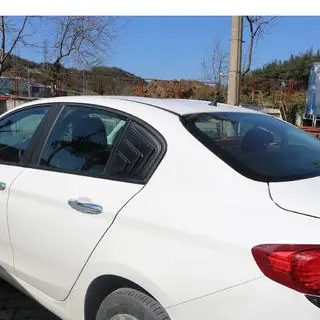 Rear window covers EuroCap (2 pcs, ABS) Fiat Tipo 2016- photo 1