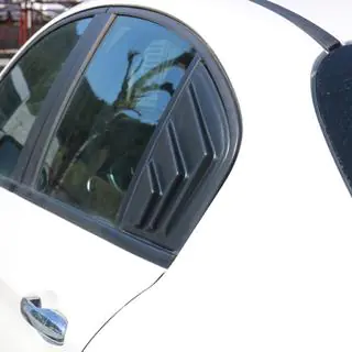 Rear window covers EuroCap (2 pcs, ABS) Fiat Tipo 2016- photo 2