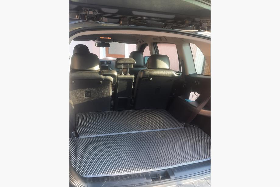 Toyota Highlander 2008-2013 EVA Trunk Mat (2 pieces, black) Image