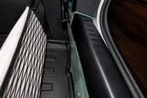 Dacia Sandero 2021- Rear bumper sill cover EuroCap (4 pcs, ABS) photo 7