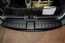 Dacia Sandero 2021- Rear bumper sill cover EuroCap (4 pcs, ABS) photo 1
