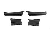 Dacia Sandero 2021- Rear bumper sill cover EuroCap (4 pcs, ABS) photo 4