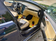 Tesla Model S 2012– EVA Floor Mats (2012-2021, Beige) photo 3