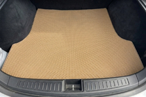 Tesla Model S 2012– Rear Trunk EVA Mat (2012-2021, Beige) photo 1
