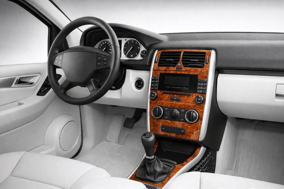 Mercedes A-сlass W169 2004-2012 Dashboard Trim Covers Aluminum Image