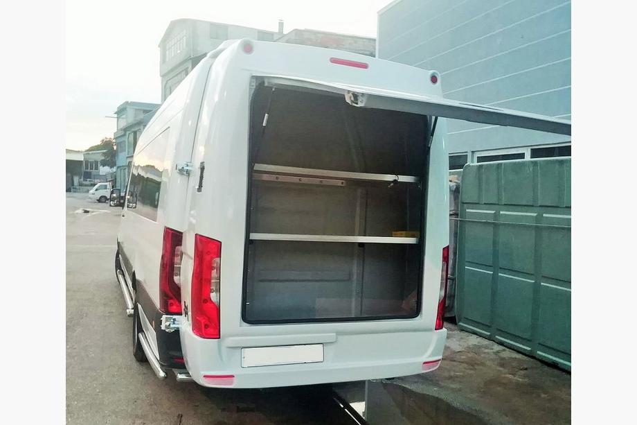 Mercedes Sprinter W907/W910 2018- Roof rack (high roof) Photo 1
