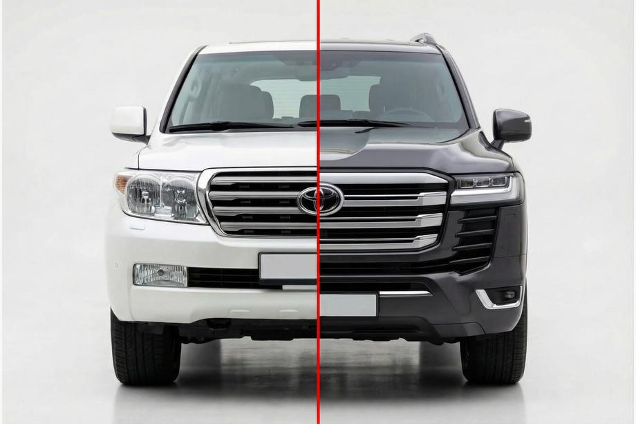 Toyota Land Cruiser 200 2007-2021 Facelift Kit to LC 300 High-Line (Full Set) Image