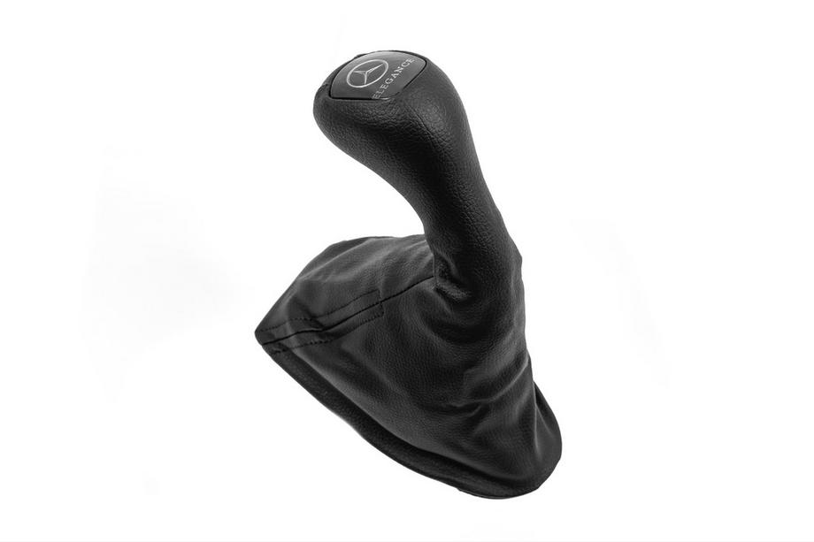 Mercedes E-class W211 2002-2009 Gear knob and shift boot OEM Elegance-Mercedes (leatherette) Photo 5