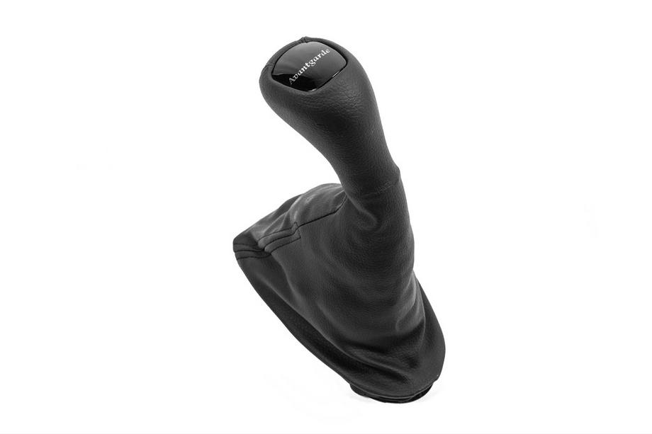 Mercedes E-class W211 2002-2009 Gear shift knob and boot OEM Avantgarde (leatherette) Photo 1