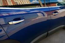 Opel Combo 2019- Carmos Door Handle Covers (4 pcs, Stainless Steel) photo 1