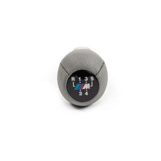 Gear Shift Knob OEM (leatherette, smooth gray) BMW 5 Series E34 1988-1995 photo 4