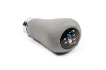 BMW 3 Series E30 1982–1994 Gear Shift Knob OEM (leatherette, smooth gray) photo 1