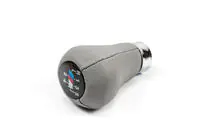 BMW 3 Series E30 1982–1994 Gear Shift Knob OEM (leatherette, smooth gray) photo 3