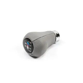Gear Shift Knob OEM (leatherette, smooth gray) photo 3