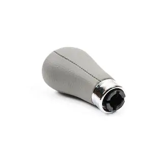 Gear Shift Knob OEM (leatherette, smooth gray) photo 4