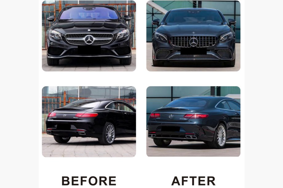 Mercedes S-class C217 Coupe 2014-2020 Body Kit S65 AMG Image
