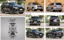 Lexus LX570/450d 2008-2022 Facelift Body Kit to LX600 photo 7