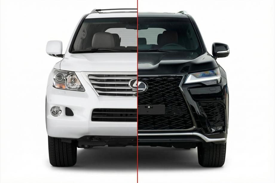 Lexus LX570/450d 2008-2022 Facelift Body Kit to LX600 Image