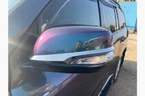 Lexus LX570/450d 2008-2022 Mirror trims 2012↗ left/driver side (1 pc, chrome) photo 2