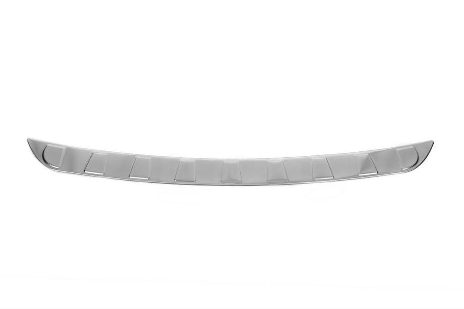 Mercedes E-class W213 2016-2023 Rear bumper protector Carmos (Sedan, stainless steel) Photo 2