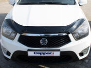 SsangYong Action 2005-2018 Hood Deflector (2013-2018, EuroCap) photo 4