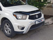 SsangYong Action 2005-2018 Hood Deflector (2013-2018, EuroCap) photo 2